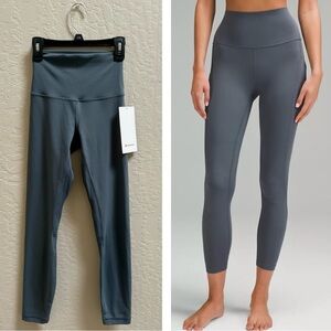 Oil Grey (Blue/Grey) Lululemon 25” Align Leggings **SOLD**